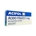 Dominguez Acifol Fólico, C 5 5 Mg x 60 Comp #1
