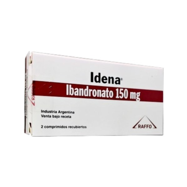 Raffo Idena Ibandrónico, C. 150 Mg x 2 Comp Recubiertas #1