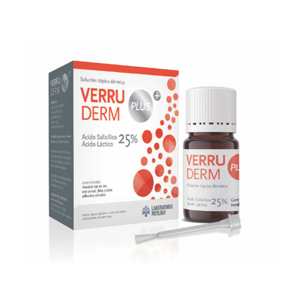 Verruderm Plus Elimina Verrugas Laca Tópica 10 ml #1