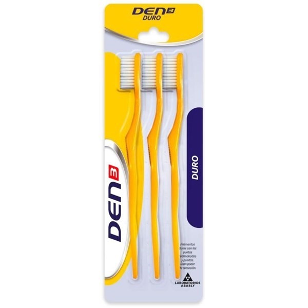 Den3 Cepillo Dental Duro | 3 unidades #1