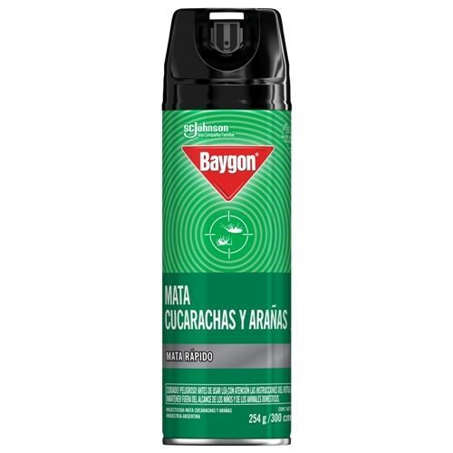 Baygon Insecticida Mata Cucarachas Y Arañas 300 cc #1