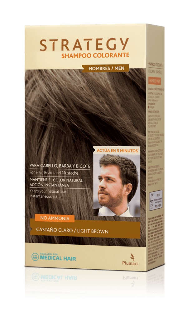 Plumari Strategy Shampoo Color Castaño Claro #1