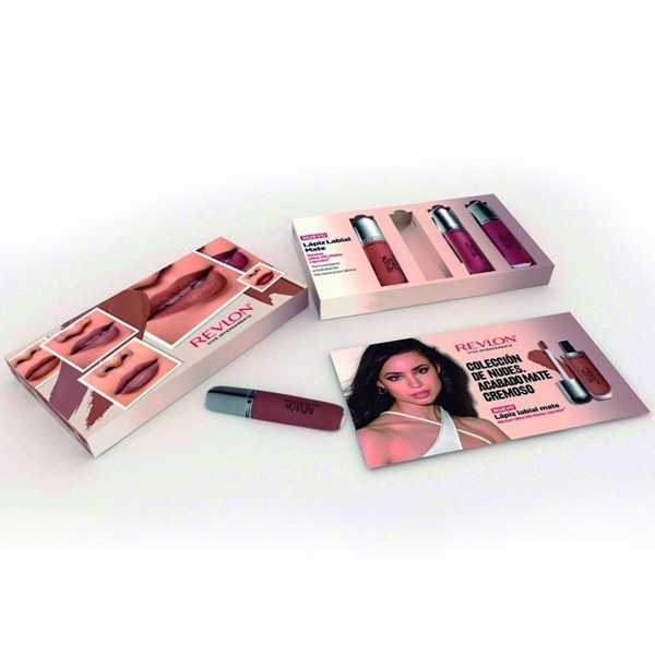 Revlon Estuche Press Kit Labiales Ultra Matte Lipcolor #1