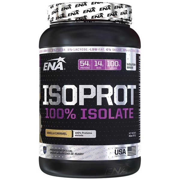 Ena Proteina Isoprot de Vainilla Caramelo x 907 gr #1