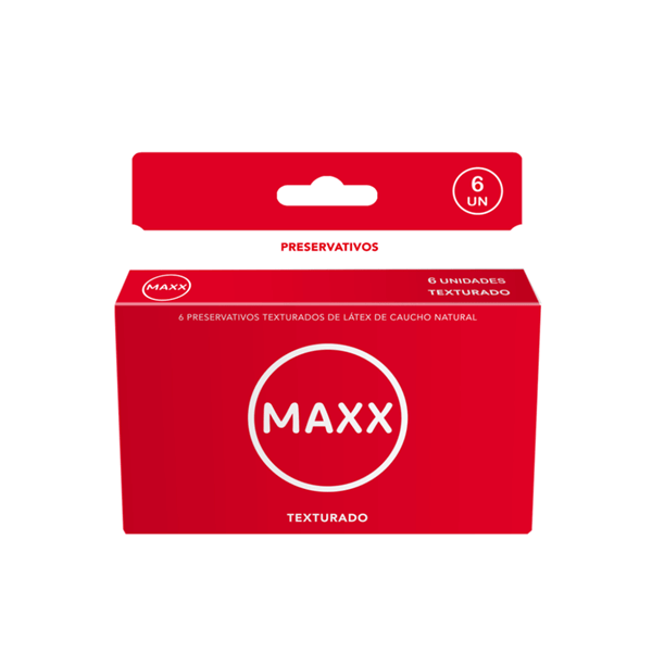 Maxx Preservativos Texturados (6 Unidades) #1