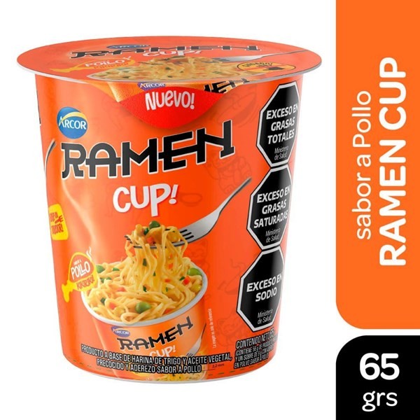 Sopa Ramen Sabor Pollo 65 Grs Arcor #1
