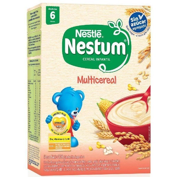Nestum Multicereal Infantil Sin Azucar 200 gr #1