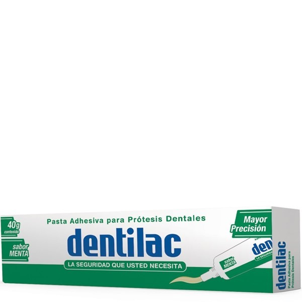 Dentilac Pasta Adhesiva (Sabor Menta) 40 gr alt