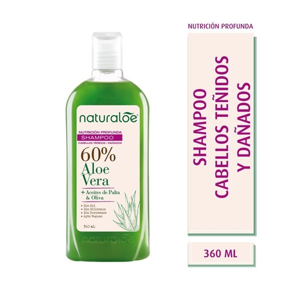 Naturaloe Shampoo Nutricion Profunda 360 ml #1