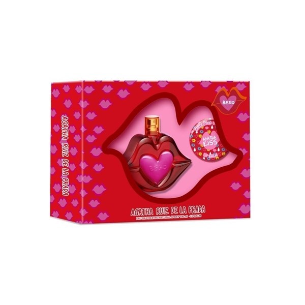 Set Agatha Ruiz De La Prada Beso EDT x 100ml + Lip Balm alt