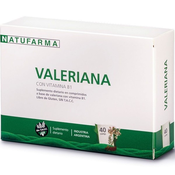 Natufarma Suplemento Dietario Valeriana (40 Comprimidos) alt