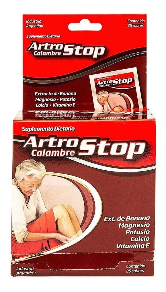 Artrostop Calambres Suplemento Dietario 25 Sobres Unico #1