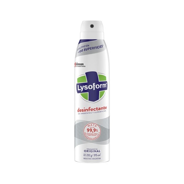 Desinfectante en Aerosol Lysoform Original 315 ml #1