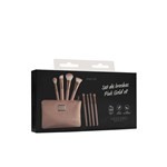 Fascino Make Up Brochas Set x 8 Pink Gold - #3