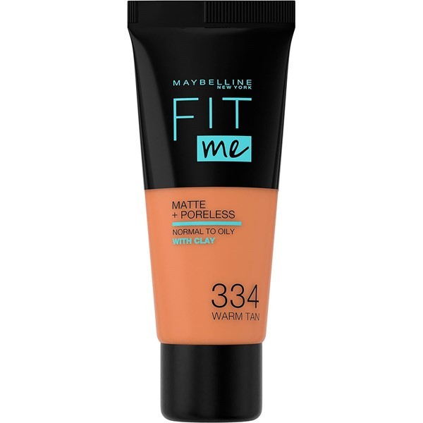 Maybelline Base Fit Me Matte + Poreless 334 warm Tan #1