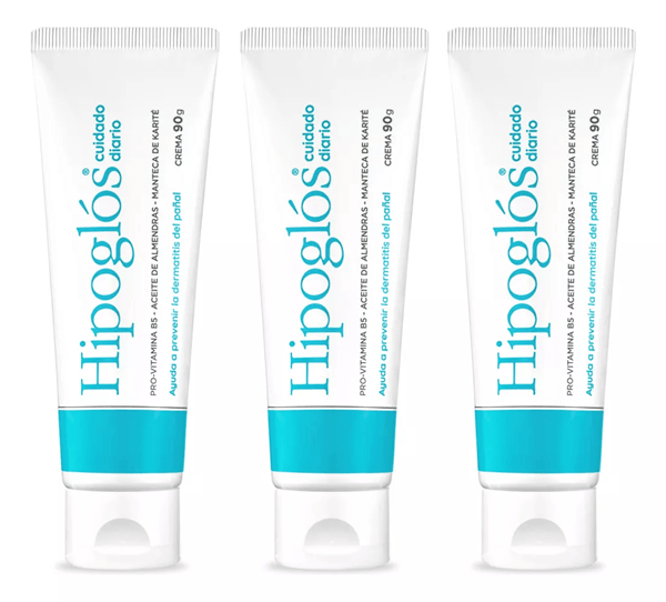 Kit Crema Hipoglós Cuidado Diario 3 Unidades x 90 g #1