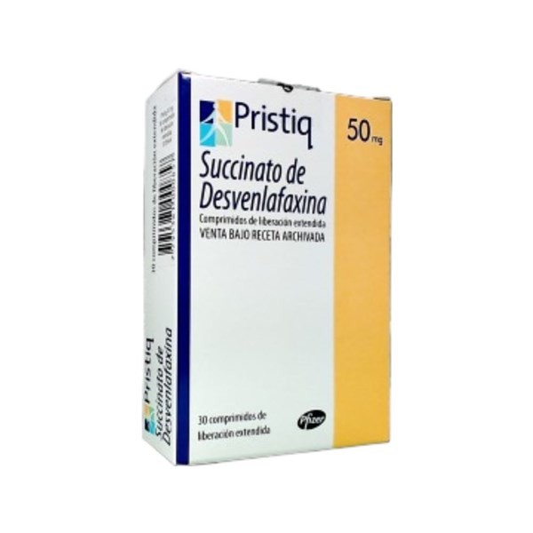 Pfizer Pristiq 50 Mg Desvenlafaxina x 30 Comp #1