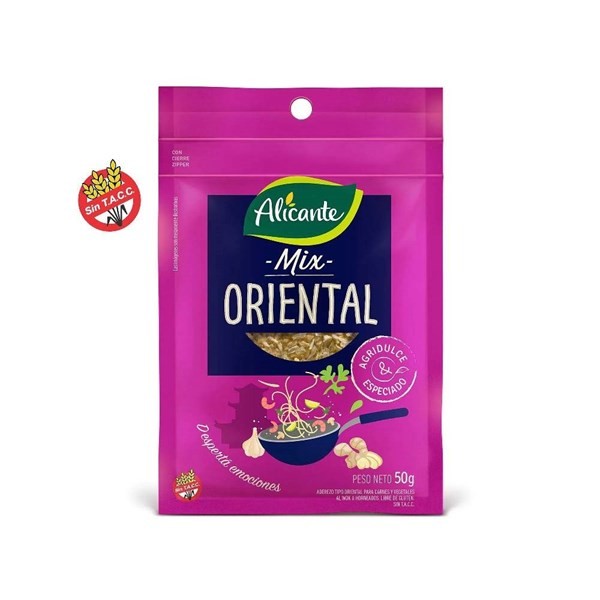 Condimento Alicante Mix Oriental X 50 Gr #1