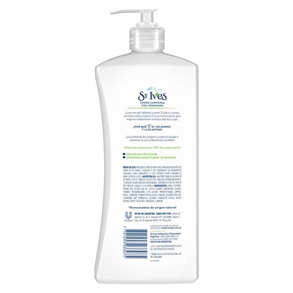 Crema Corporal ST IVes Piel Renovada 532ml alt