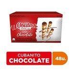 Cubanitos Oblita Rellenos de Chocolate x 48 U #1