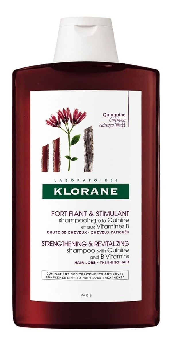 Klorane Shampoo Quinina Anticaída Y Fuerza x 400 ml #1