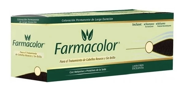 Farmacolor Tintura Individual Todos Los Numeros 6/1 Rubio Oscuro Ceniza