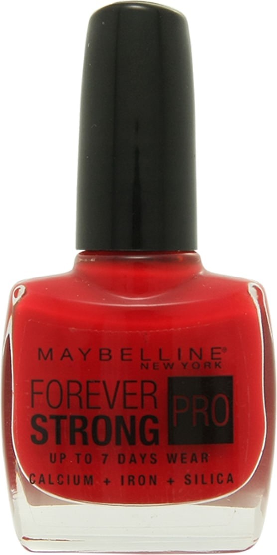 Maybelline Esmalte Para Uñas Forever Strong Super Stay 7 Days x 10 ml 08 rouge Passion #1