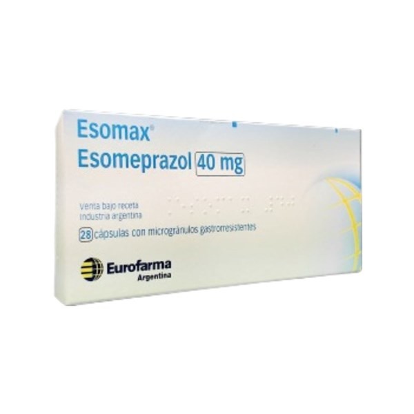 Eurofarma Esomax 40 Mg Esomeprazol x 28 Cáps #1
