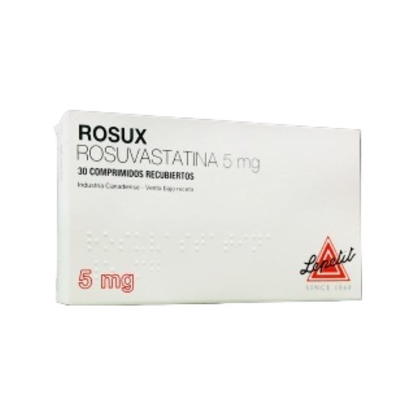 Lepetit Rosux Rosuvastatina 5 Mg x 30 Comp #1