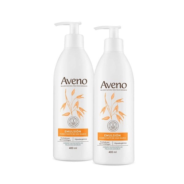 Combo Emulsión Hidratante Aveno 400 ml x 2 #1