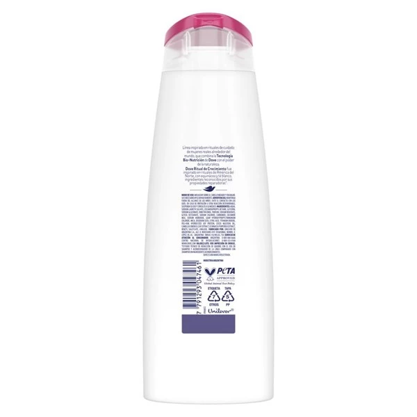 Shampoo Dove Nutritive Secrets Ritual de Crecimiento x 400 ml alt