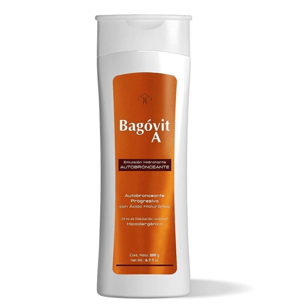 Emulsión Hidratante Bagovit A Autobronceante 200ml