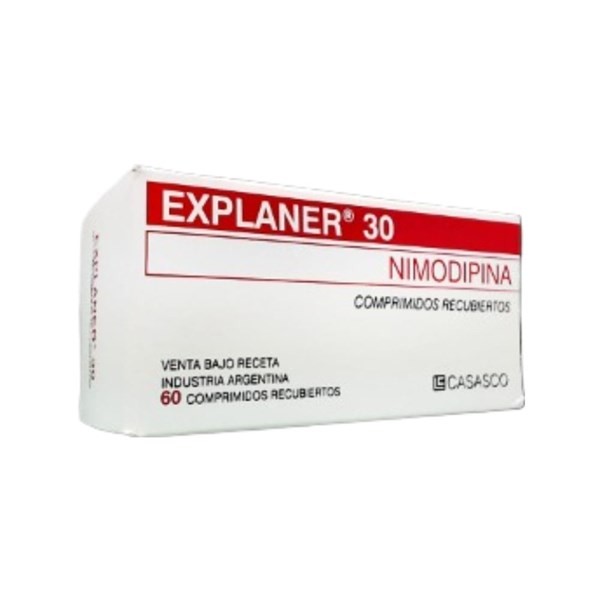 Casasco Explaner 30 Nimodipina 30 Mg x 60 Comp Recubiertos #1