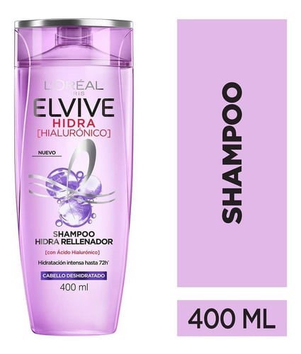 Elvive Shampoo Hidra Hialuronico 400 ml