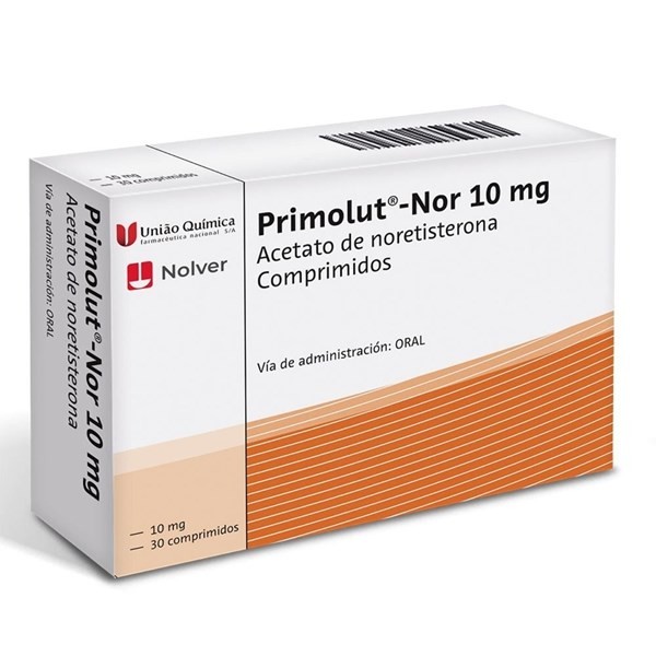 Primolut Nor 10 Mg | 30 Tabletas | Noretisterona #1