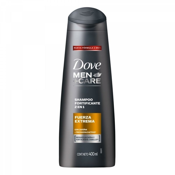 Dove Shampoo 2 en 1 Fuerza Extrema 400 ml #1