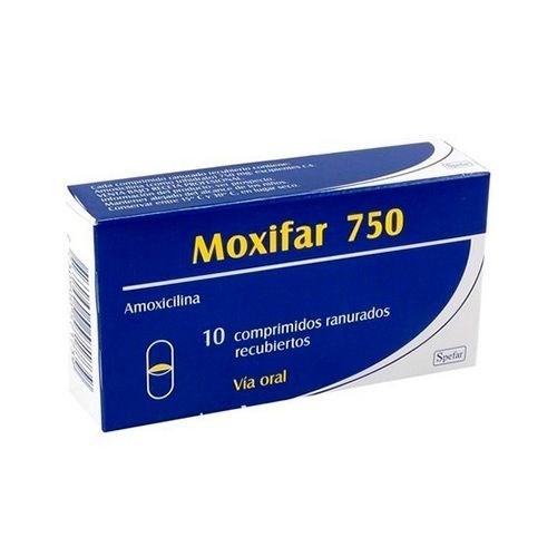 Moxifar 750 mg | 10 comprimidos | Amoxicilina #1