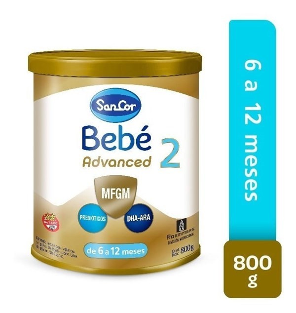Sancor Bebe Advanced 2 : Lata 800 g #1