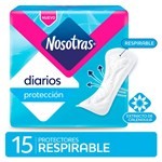 Protectores Diarios Nosotras Respirable 15un #1