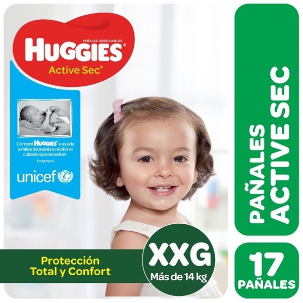 Huggies 17 Unidades | Xxg #1