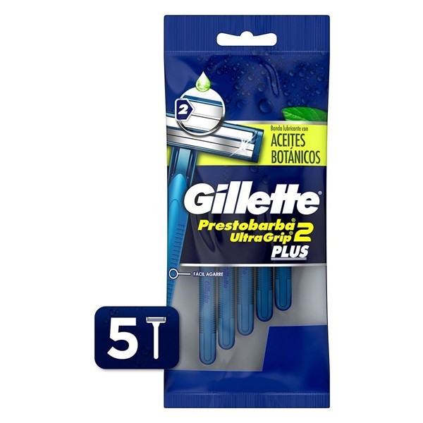 Gillette Prestobarba Ultragrip (Bolsa 5 Unidades) alt