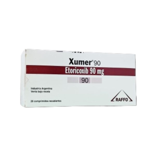 Raffo Xumer 90 Mg Etoricoxib x 28 Comp Recubiertos #1