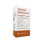 Glaxo Smithkline Ventolin Salbutamol Solución para Nebulizar x 20 ml #1