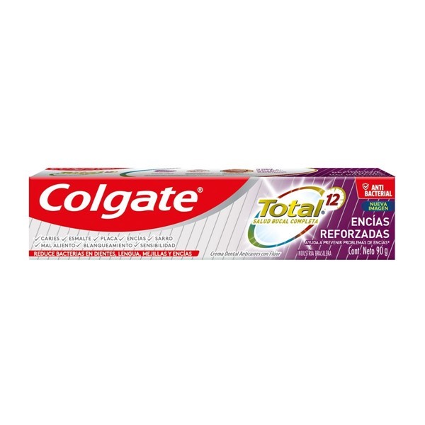 Colgate Crema Dental Total 12 Encias Reforzadas 90 gr #1