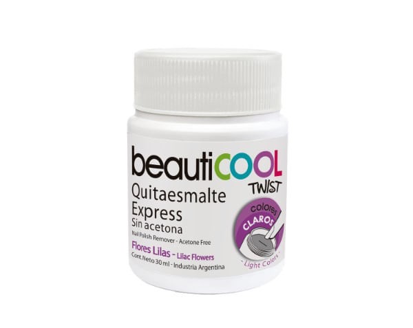 Beauticool Quitaesmalte Colores Claros 30 ml #1