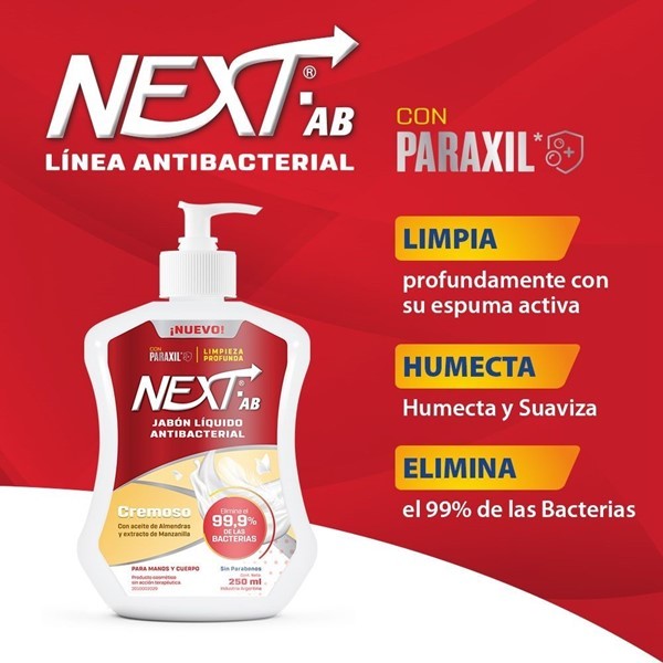  Jabón Líquido Next Cremoso x 250 ml alt