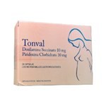 Craveri Tonval 10 / 10 Mg Doxilamina + Piridoxina x 30 Cápsulas #1
