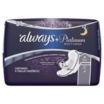 Always Toallas Femeninas Platinium Nocturna 8 Unidades #1