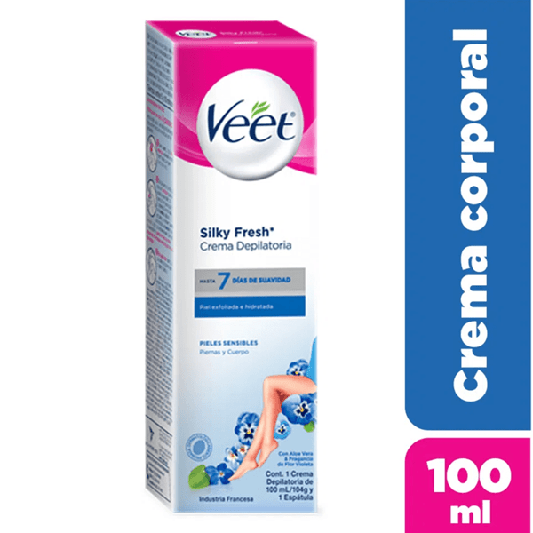 Veet Crema Depilatoria Para Piel Sensible 100 ml