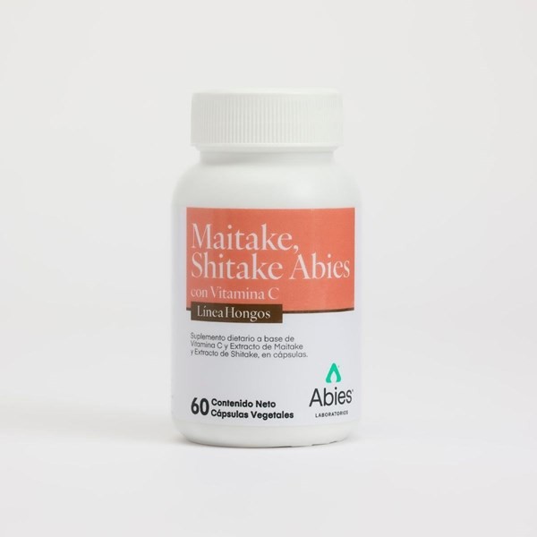Abies Maitake-Shitake Vitamina C (60 Capsulas) #1